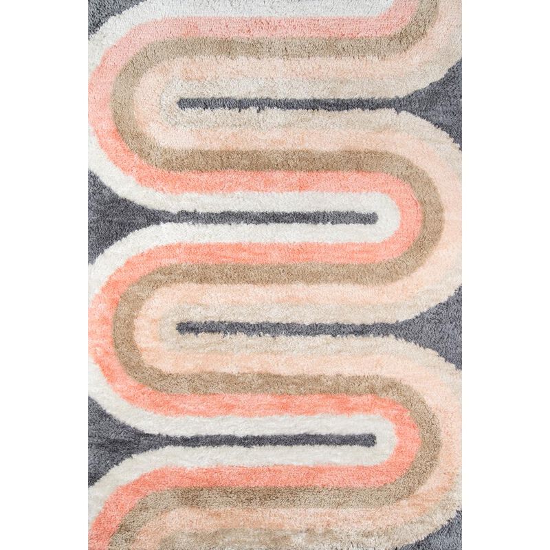 Novogratz Modern Rectangle Area Rug, Multi, 3'6 X 5'6