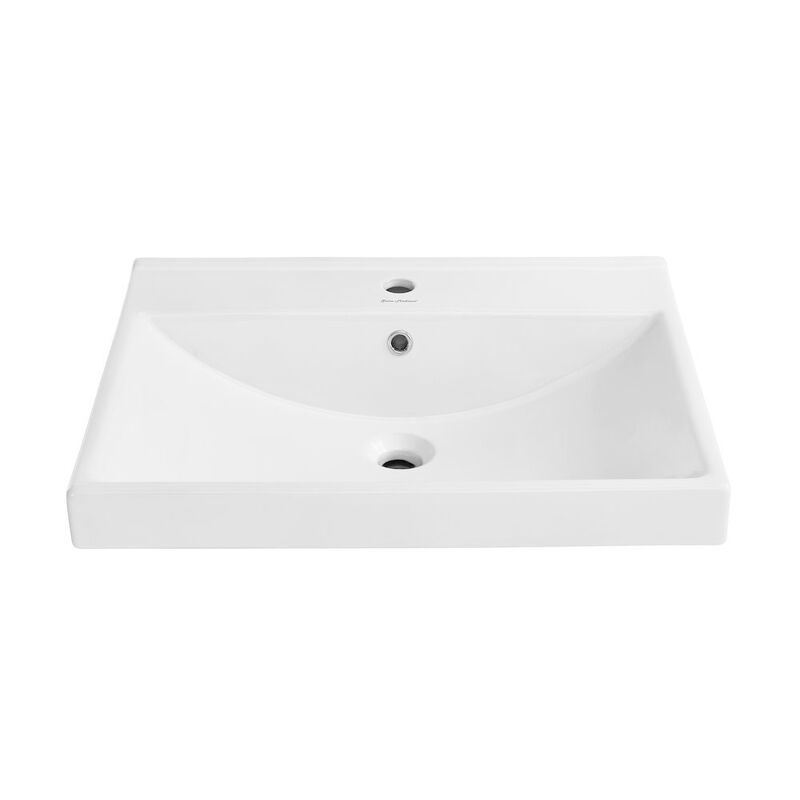 Carre 24" Vanity Top Bathroom Sink Single Hole image number 6