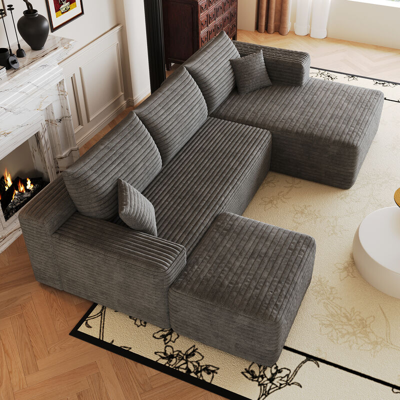 Jamzur Cloud Sectional Sofa image number 6