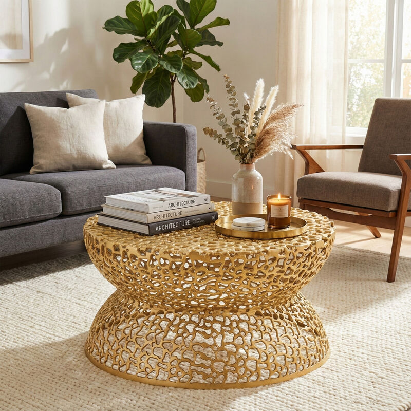 Kervessa Sculpted Coffee Table image number 6