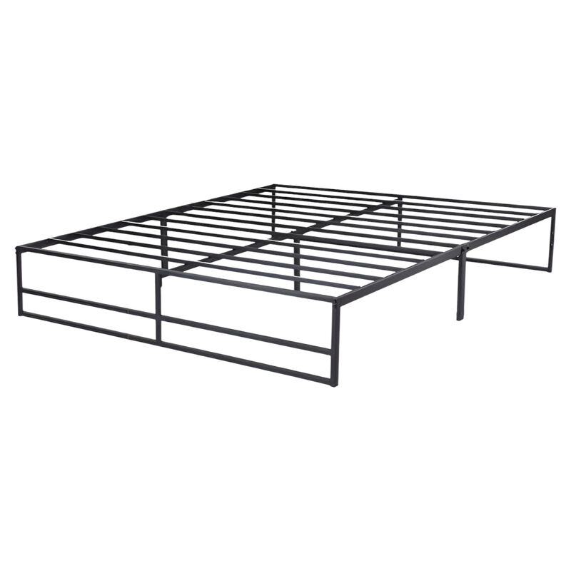 Platform Metal Bed Frame with Under-Bed Storage &ndash; Perfect for Small Spaces