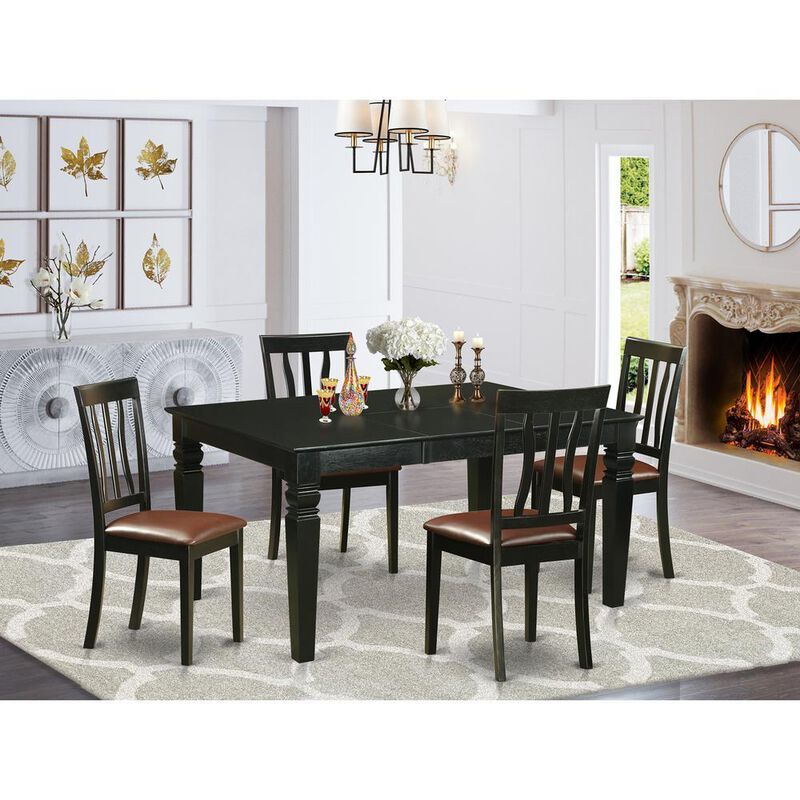 5 PcTable and chair set for 4-Table and 4 Dining Chairs