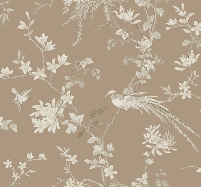 Bird & Blossom Chinoserie Wallpaper image number 2