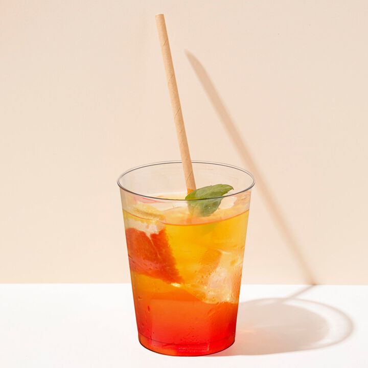10 oz. Clear Round Plastic Cups (240 Cups)