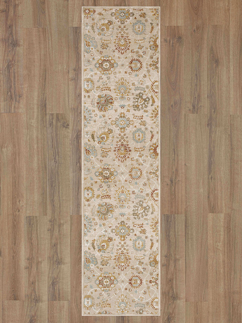 Windermere Whitehaven Beige 2' 6" X 10' Rug