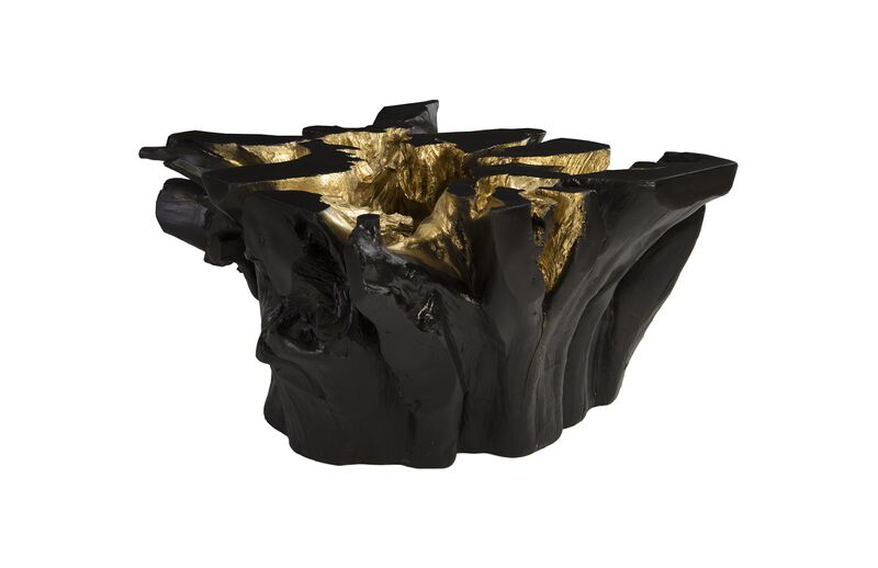 Noir Cast Root Coffee Table