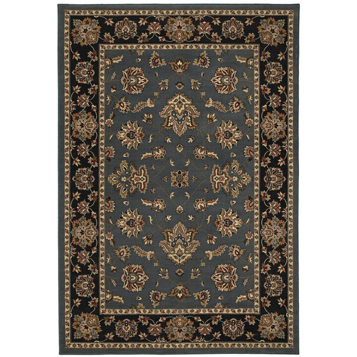 HomeRoots Floral Square Rug