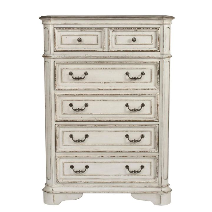 Liberty Furniture Magnolia Manor 5 Drawer Chest in Antique