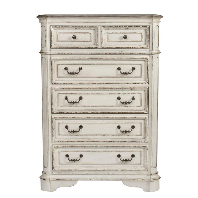 Liberty Furniture Magnolia Manor 5 Drawer Chest in Antique image number 1