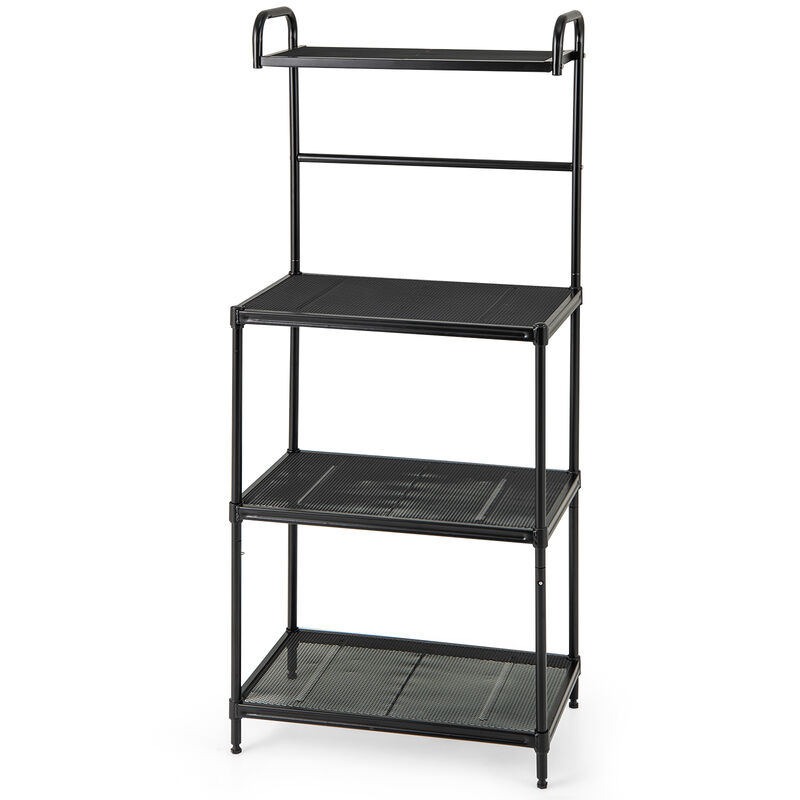 4-Tier Kitchen Storage Baker Microwave Oven Rack Shelves