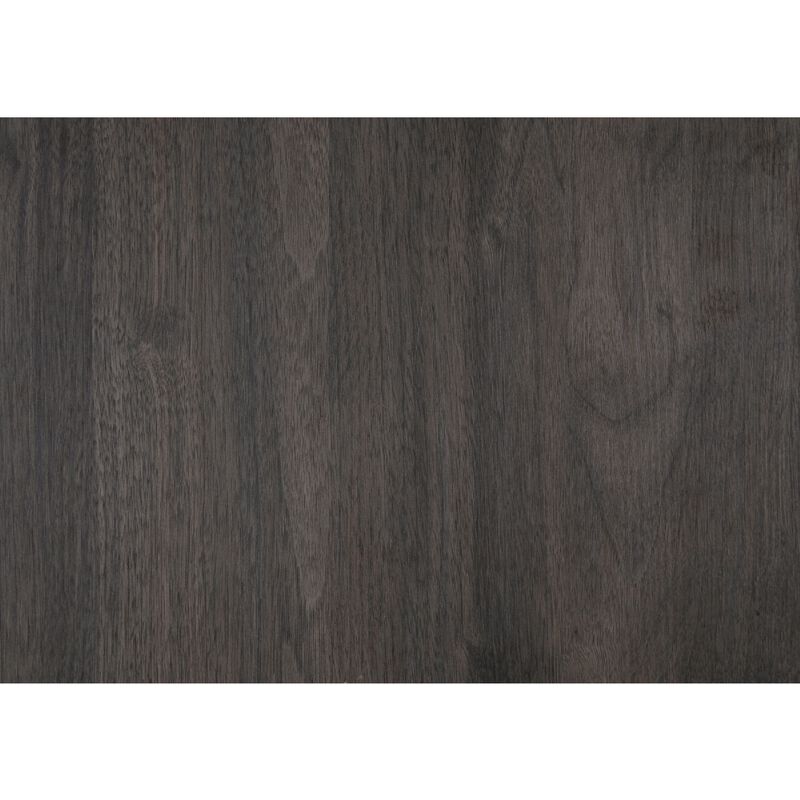 Deena 59 Inch Dresser, Brown Gray Melamine Veneer, 7 Drawers - Benzara