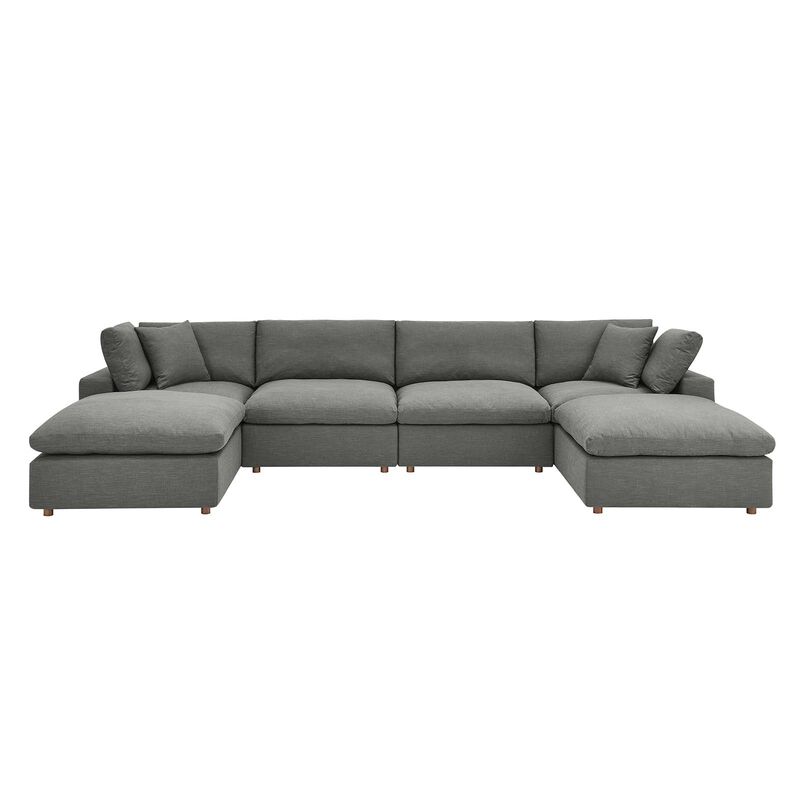 Commix Down Filled Overstuffed 6-Piece Sectional Sofa image number 0
