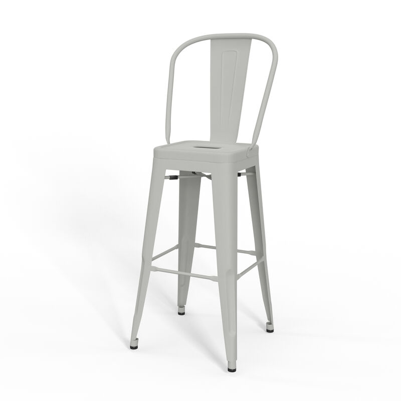 Fletcher 30 inch Metal Bar Stool (Set of 2)