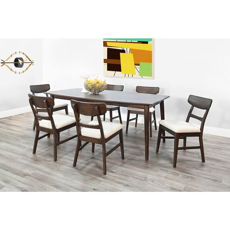 Sunny Designs Dining Chair, Cushion Seat (Set of 2), Walnut image number 5