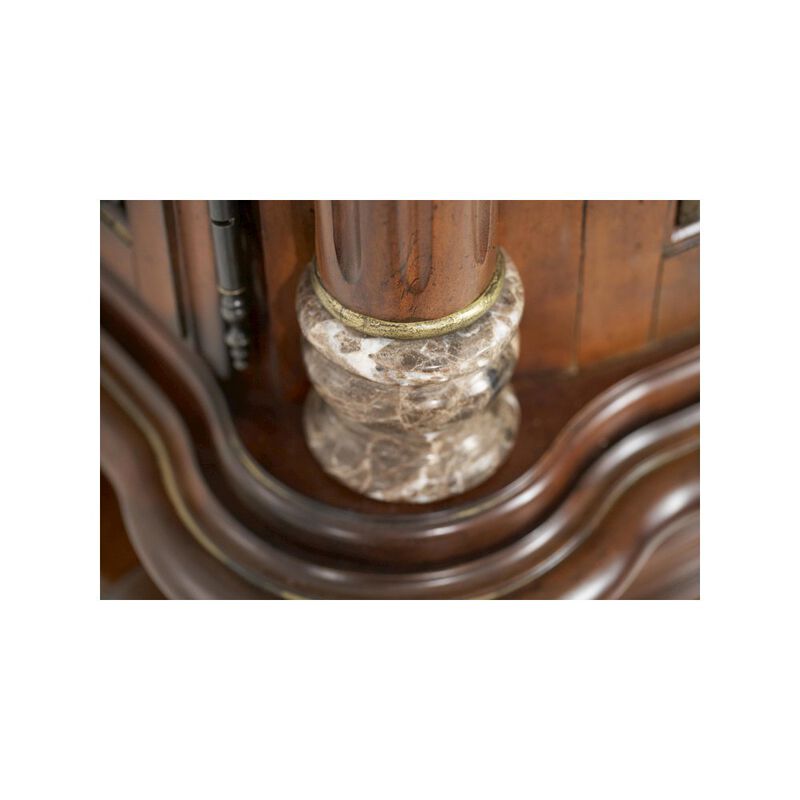 Michael Amini Villa Valencia China Cabinet - Classic Chestnut image number 2