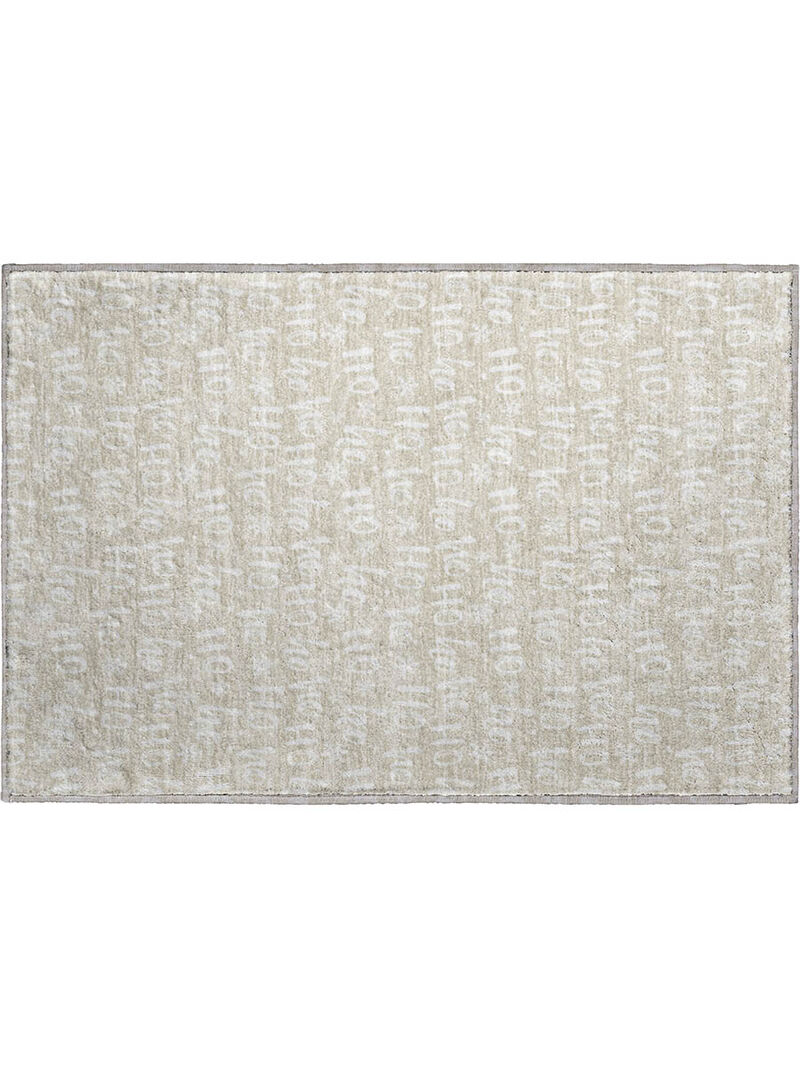 Merry & Bright MY22 Beige 20" x 30" Rug image number 0