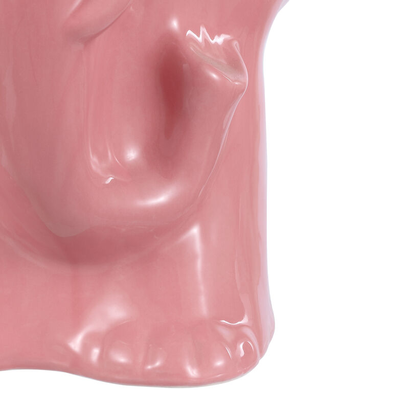 Orla Modern Bohemian Elephant Ceramic Garden Stool