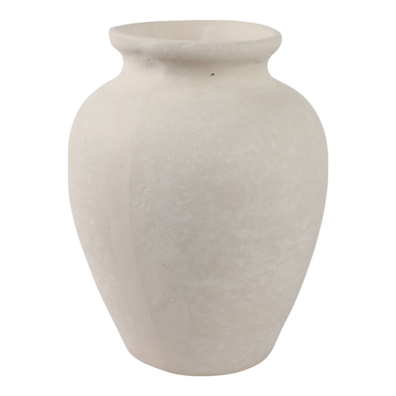 10" Traditional Jug, Paper Mache, Ivory image number 3