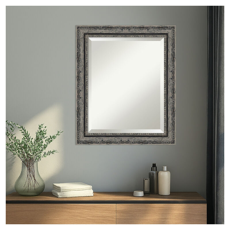 Filigree Beveled Framed Wall Mirror image number 1