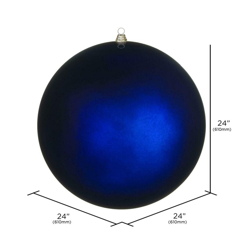 Giant Midnight Blue Matte Ball UV image number 1