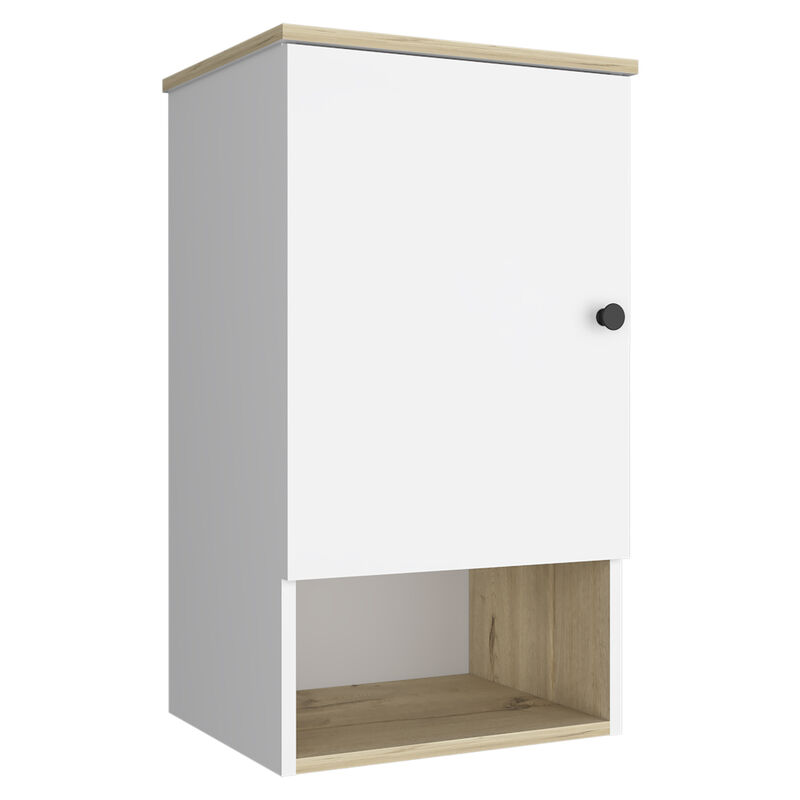 Medicine Cabinet Porto, Bathroom, Light Oak / White