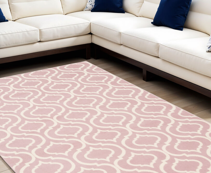 HomeRoots Moroccan Power Loom Area Rug