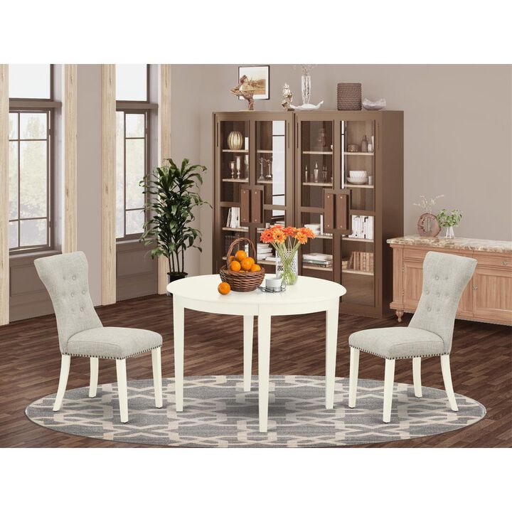 Dining Room Set Linen White