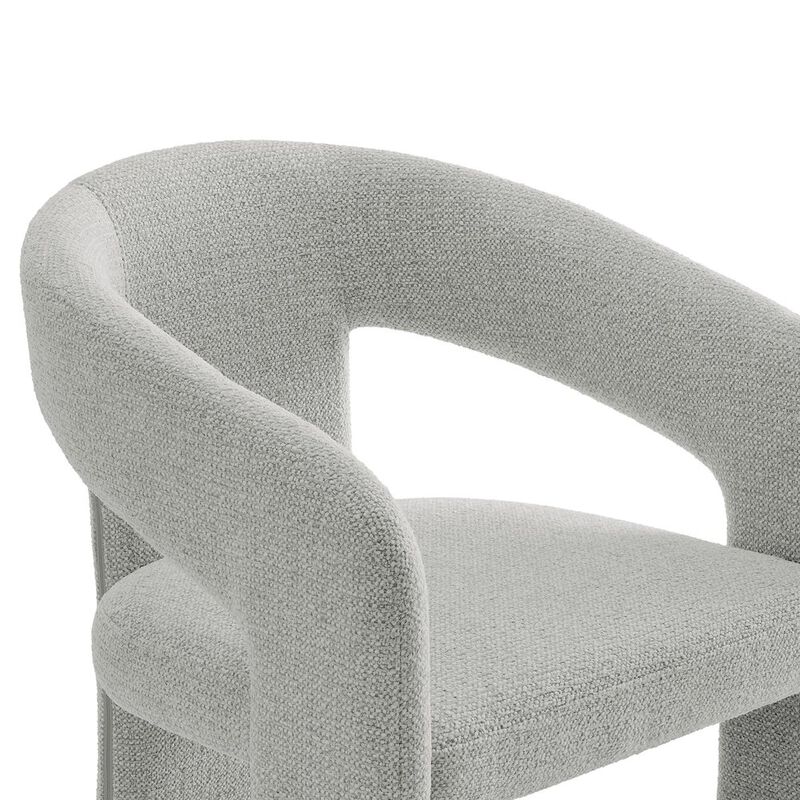 Modway Oslo Barrel Fabric Upholstered Dining Accent Chair
