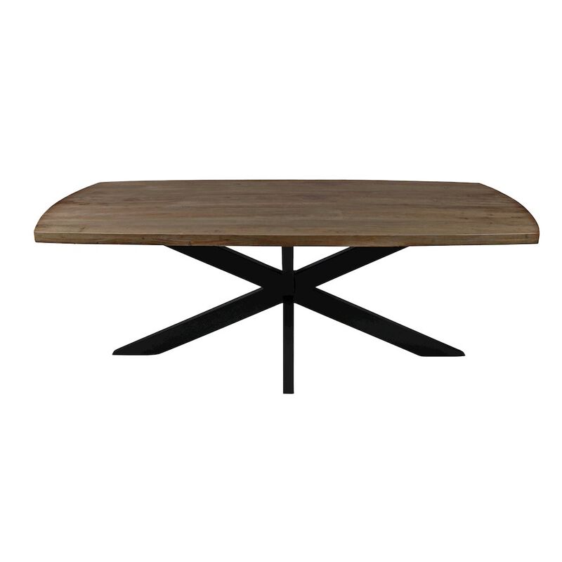 Alex Hamilton Felix Dining Table with Iron Legs