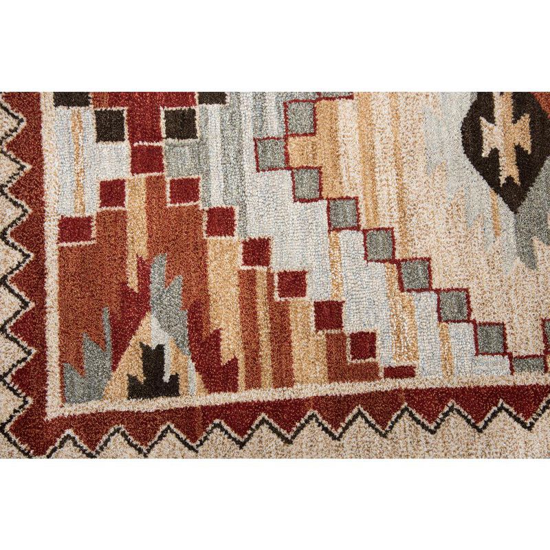 Itasca Red 8' x 10' Hand-Tufted Rug