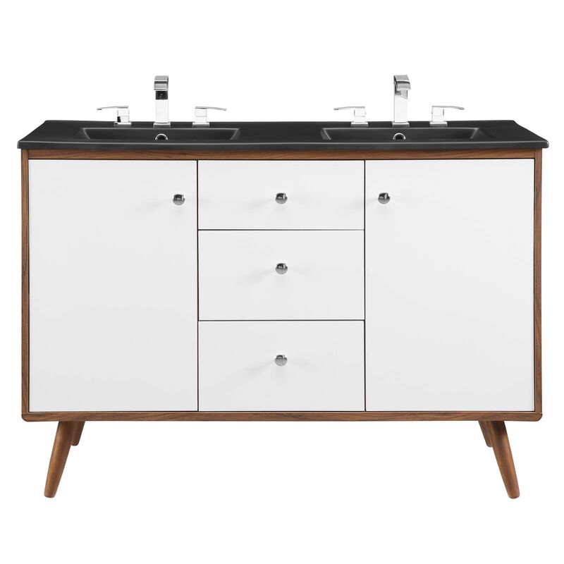 Transmit 48" Double Sink Bathroom Vanity image number 3