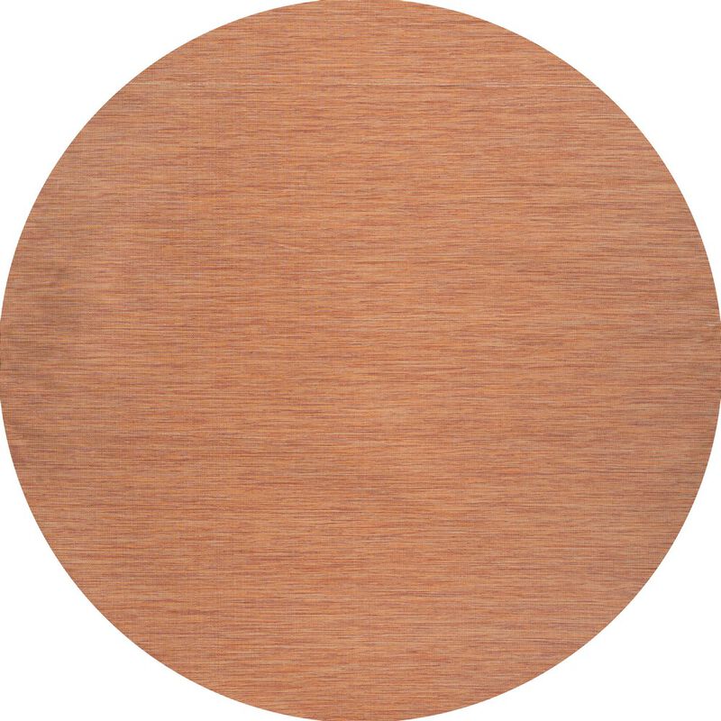 Ethan Modern Flatweave Solid Round Area Rug