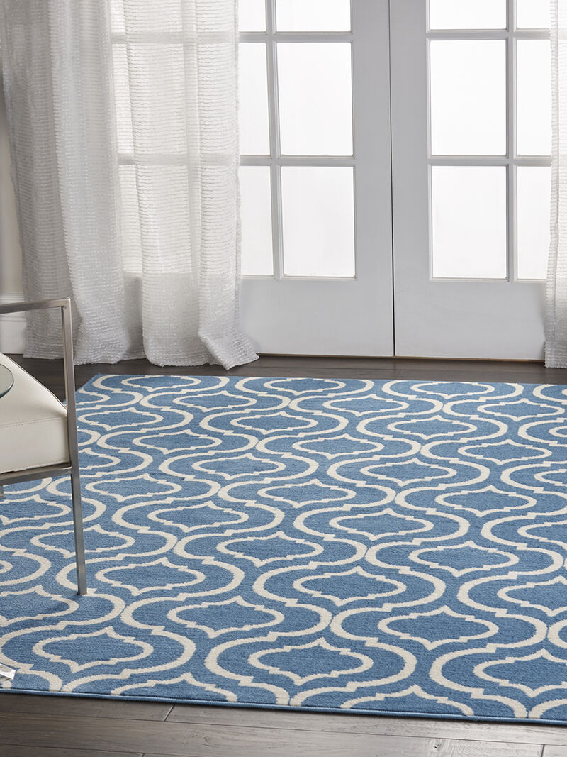 Jubilant JUB19 Blue 6' x 9' Rug
