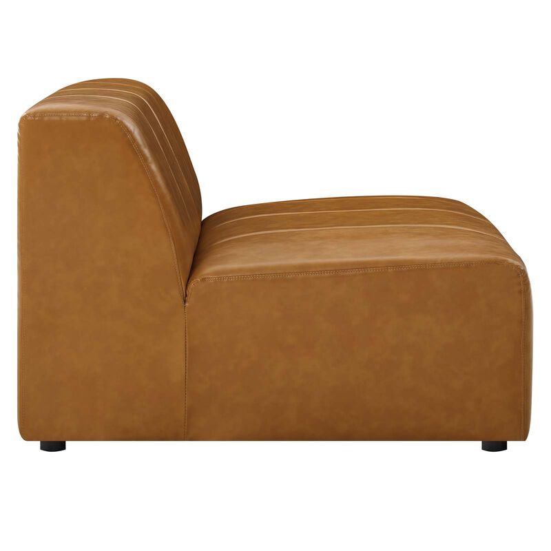 Bartlett Vegan Leather Armless Chair image number 2