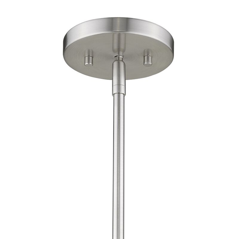 Hivvago Calix 8-Light Satin Nickel Pendant