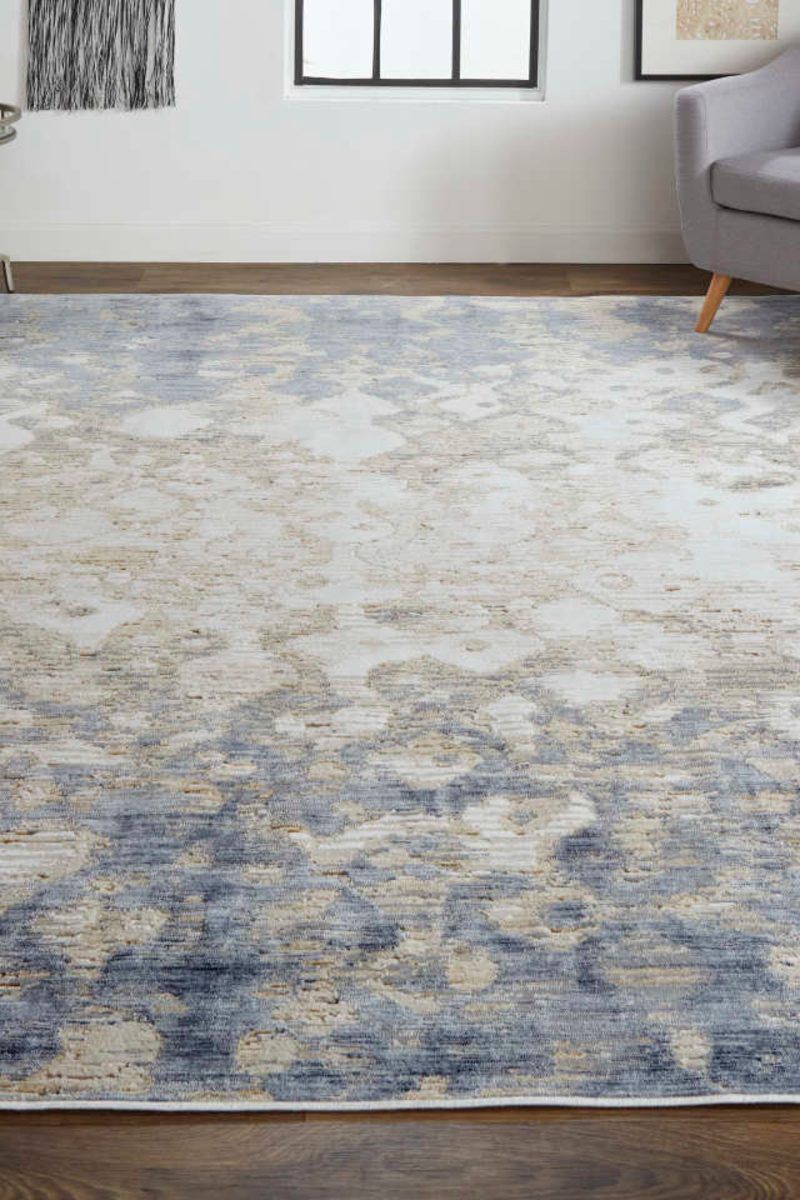 Laina 39G7F Blue/Beige 7'10" x 9'6" Rug image number 1