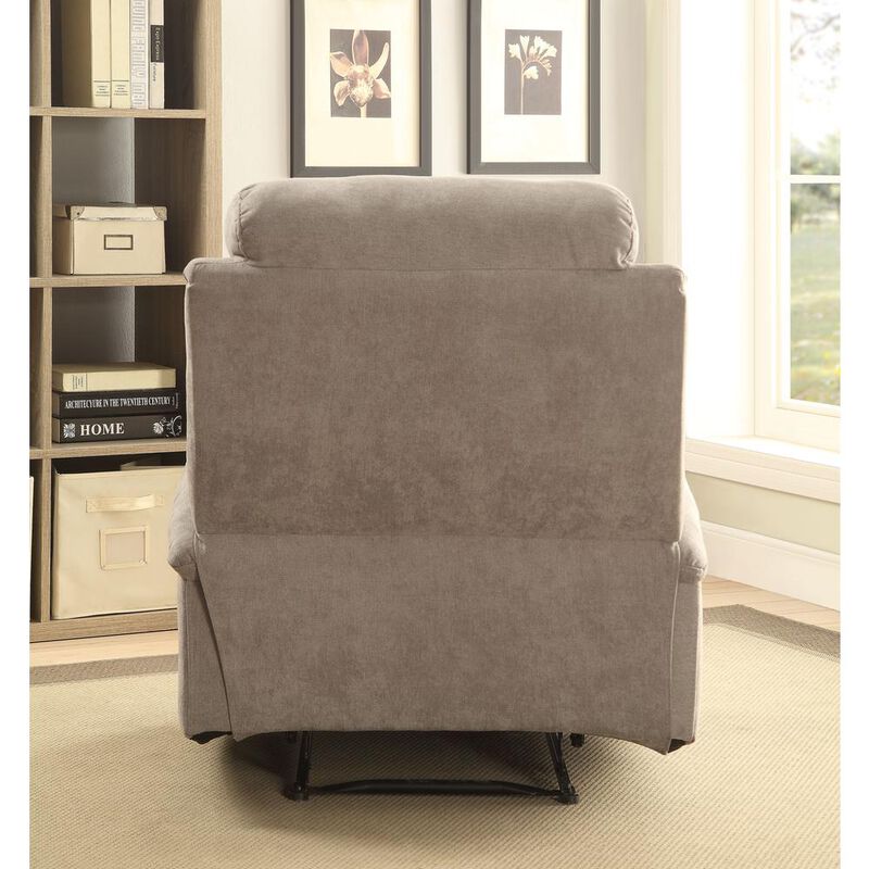 Acme Furniture Rosia Recliner, Gray Velvet