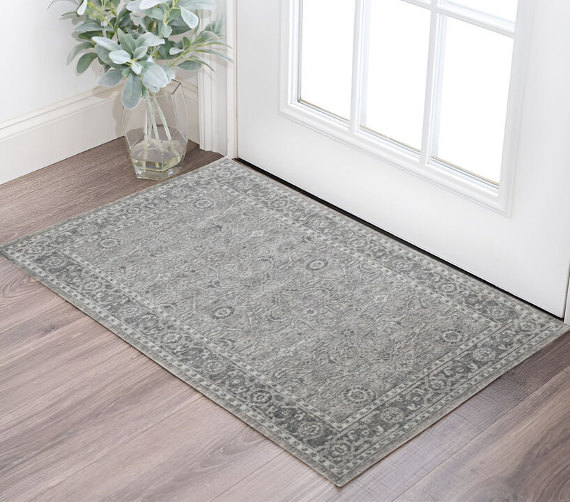 HomeRoots Medallion Area Rug