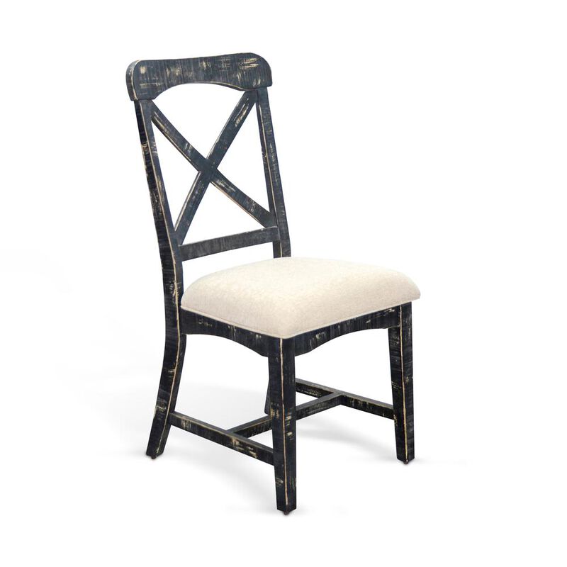 Sunny Designs Black Sand Chair, Cushion Seat