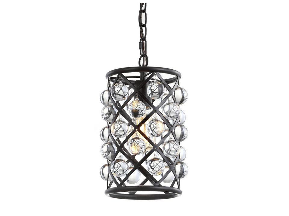 Gabrielle Metal/Crystal LED Pendant