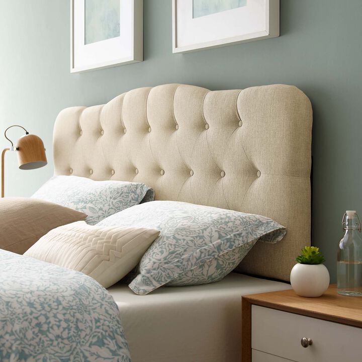 Modway - Annabel Queen Upholstered Fabric Headboard