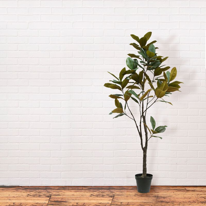 7' Artificial Magnolia Tree image number 8