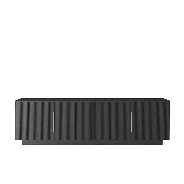 TATEUS 16 Color LEDs TV Stand