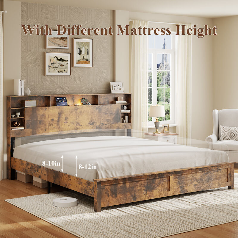 Habnor King Size Bed image number 6