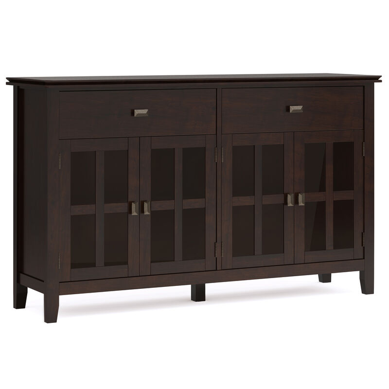 Simpli Home Artisan Large 4 Door Sideboard Buffet image number 0