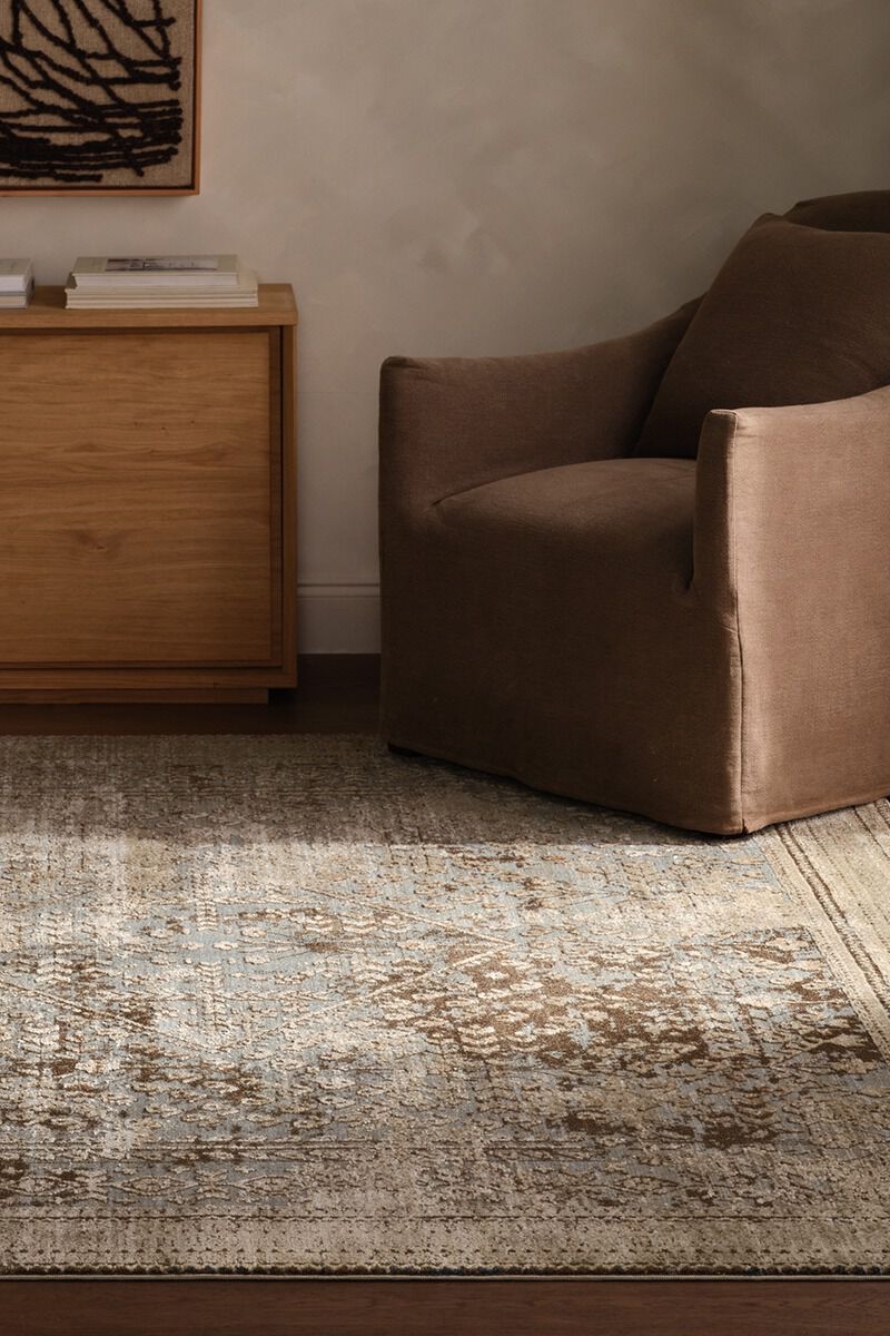 Patterned Silence Caelena Fog 8'6" x 12' Rug image number 3