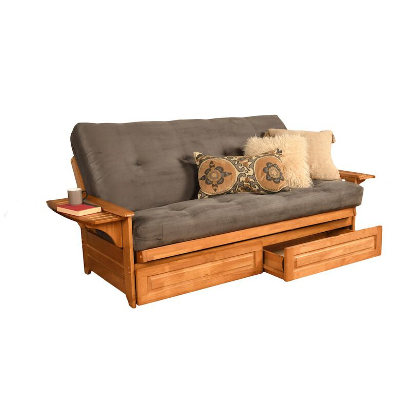 KODIAK Phoenix Frame-Butternut Finish-Mattress-Storage Drawers image number 2