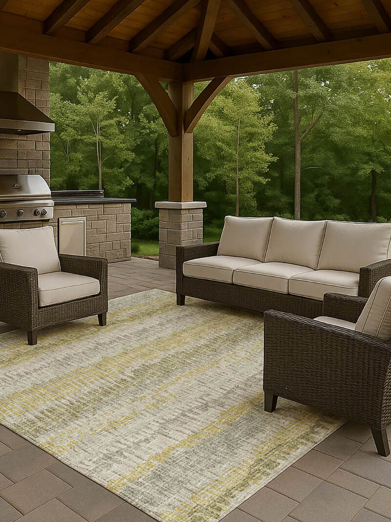 Winslow WL4 Khaki 5' x 7'6" Rug