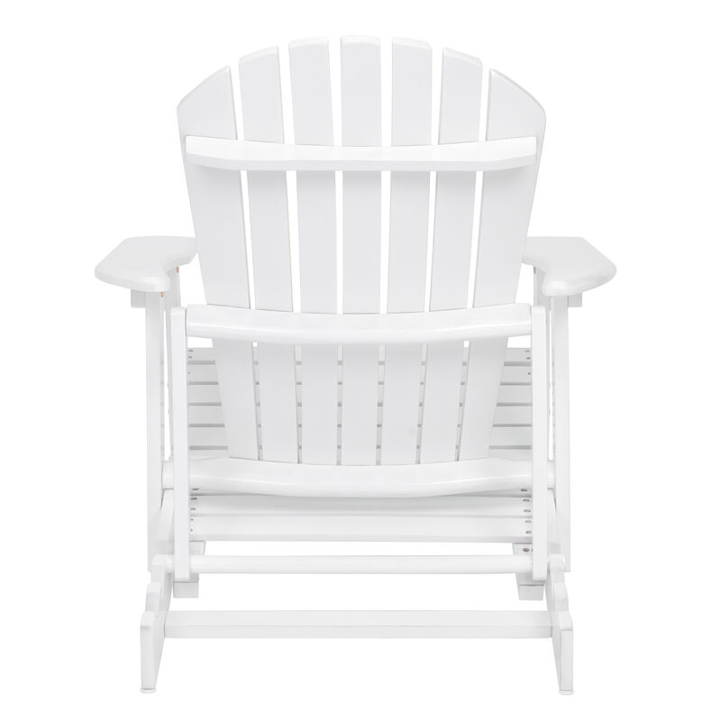 Merax Acacia Wood Folding Adirondack Chair image number 2