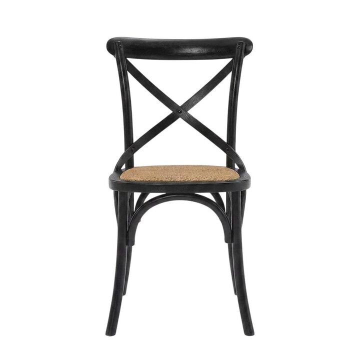 Wooden Dining Side Chairs for Dining Room, Natural, Set of 4